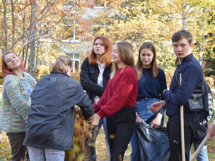 Дружно поработали все вместе