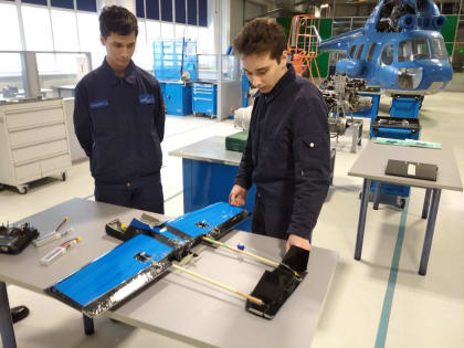 Студенты Ульяновского авиационного колледжа –МЦК создали беспилотный летательный аппарат из подручных материалов