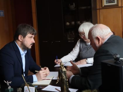 Рабочая встреча А.А.Васильева с председателем УООПСРЗ РФ А.В.Бакшутовым