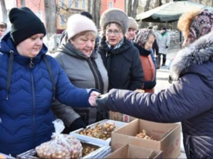 В Железнодорожном районе открыли сезон сельхозярмарок