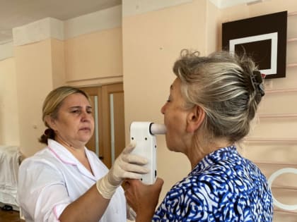 В детском саду медработники городской поликлиники № 1 им. С.М. Кирова провели выездную диспансеризацию