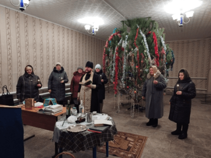 Протоиерей Алексий Исаев встретился с жителями с.Старая Куликовка