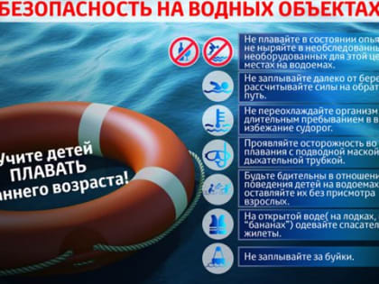 Ульяновцам напомнили правила безопасного поведения на воде