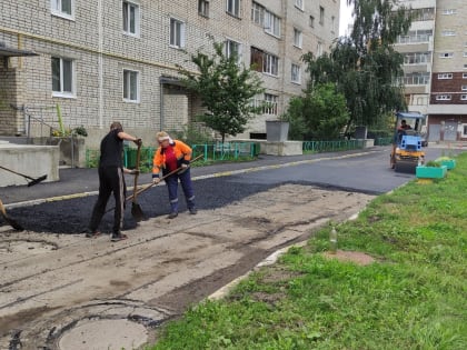 Благоустройство дворов в Ульяновске