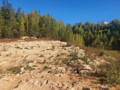 Ареалы песчаных карьеров