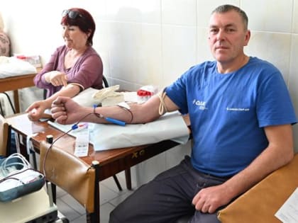 Авиастроители поделились кровью на благое дело