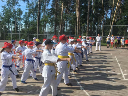 Первая смена стартовала в лагере «Ласточка»