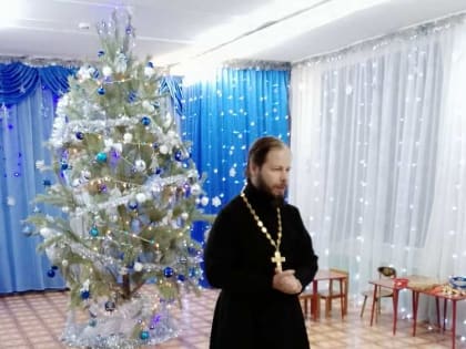 Рождественский утренник в детском саду "Золотой петушок"