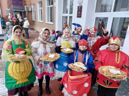 В Димитровграде прошли масленичные гулянья