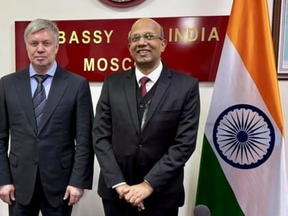 Алексей Русских обсудил перспективы развития взаимовыгодного сотрудничества Ульяновской области с Республикой Индией