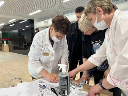 Врачи организовали «площадку здоровья» для ульяновских студентов
