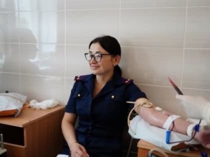 Ульяновские следователи поделились кровью