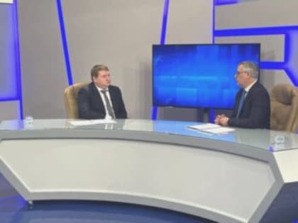 Александр Болдакин в эфире ульяновского ТВ : «Мы усилились по вывозу снега, сейчас работают порядка 100 самосвалов»