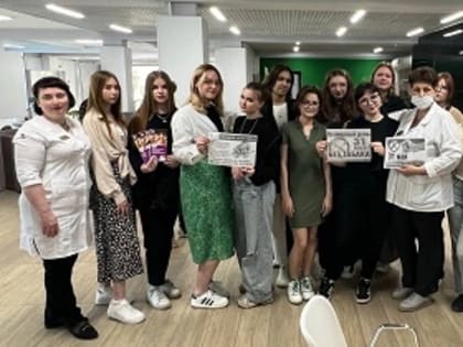 Студенты Ульяновского авиационного колледжа посетили «площадку здоровья»