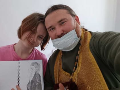 Протоиерей Петр Гурьянов посетил пациентов Многопрофильного стационара Клинической больницы √172 ФМБА России г. Димитровграда