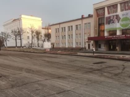 В Ульяновске приступили к благоустройству Театральной площади и сквера Антонова