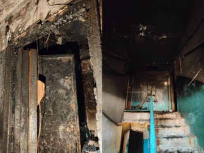 Пожар на ул. Стасова: из огня вытащили трех детей и одного взрослого