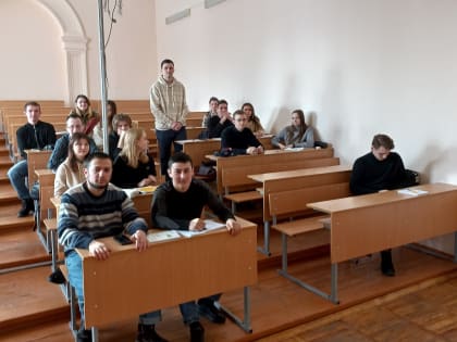 Большая наука начинается на кафедре…