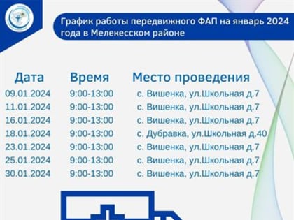 По Ульяновской области начинает путешествие мобильный ФАП