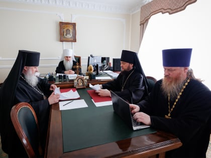 Прошло заседание Архиерейского совета Симбирской митрополии