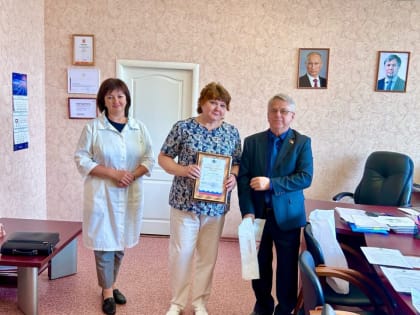 Медицинских сестёр городской поликлиники № 1 им. С.М. Кирова наградили Благодарственными письмами Законодательного собрания Ульяновской области