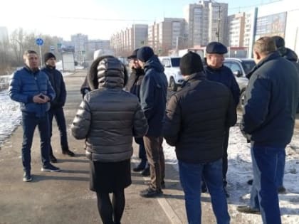 Общественный контроль нового участка улицы Шолмова