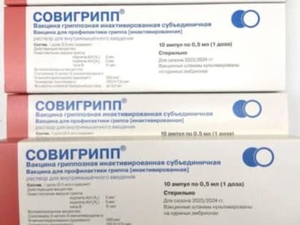 В Ульяновскую область поступила вакцина от сезонного гриппа