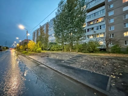 На проспекте Хо Ши Мина вблизи школы № 70 установили остановку общественного транспорта