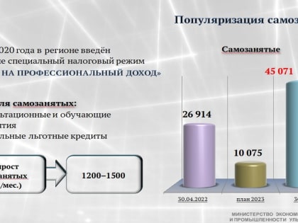 С начала 2023 года предприниматели Ульяновской области получили финансовую поддержку в размере порядка 1,6 млрд рублей