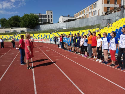 В Ульяновске прошла легкоатлетическая эстафета