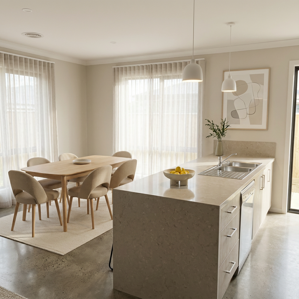 After: Kitchen styled