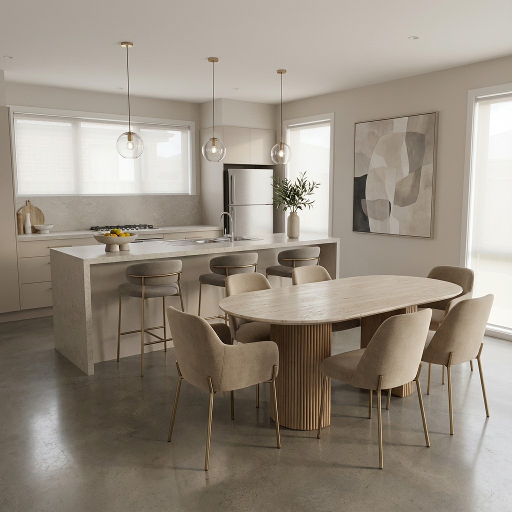 After: Kitchen styled 2