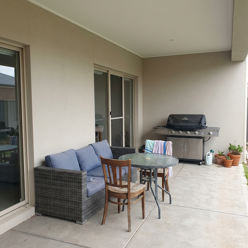 Before: Outdoor entertaining 2