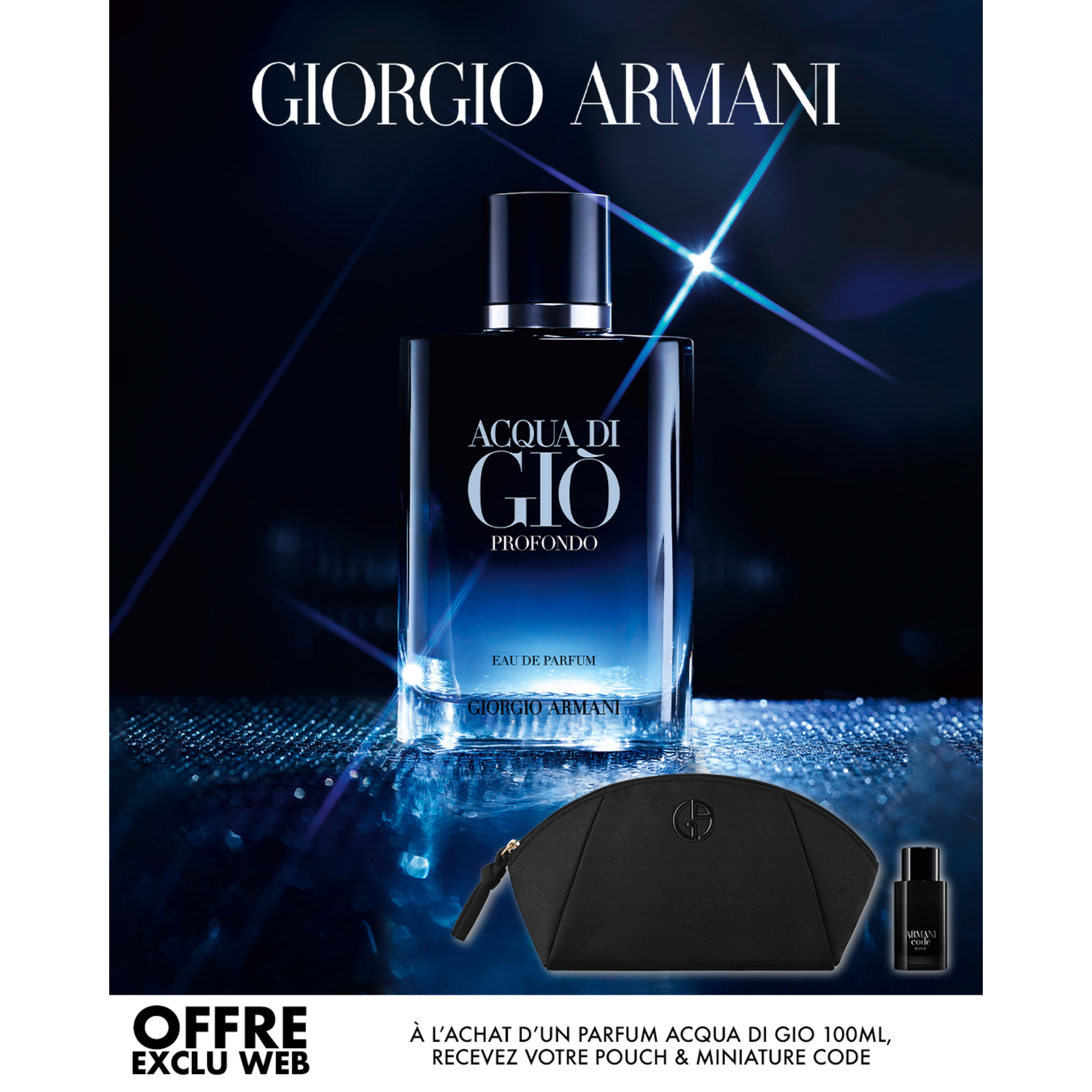 ARMANI - ACQUA DI GIO PROFONDO PARFUM perfume flacon