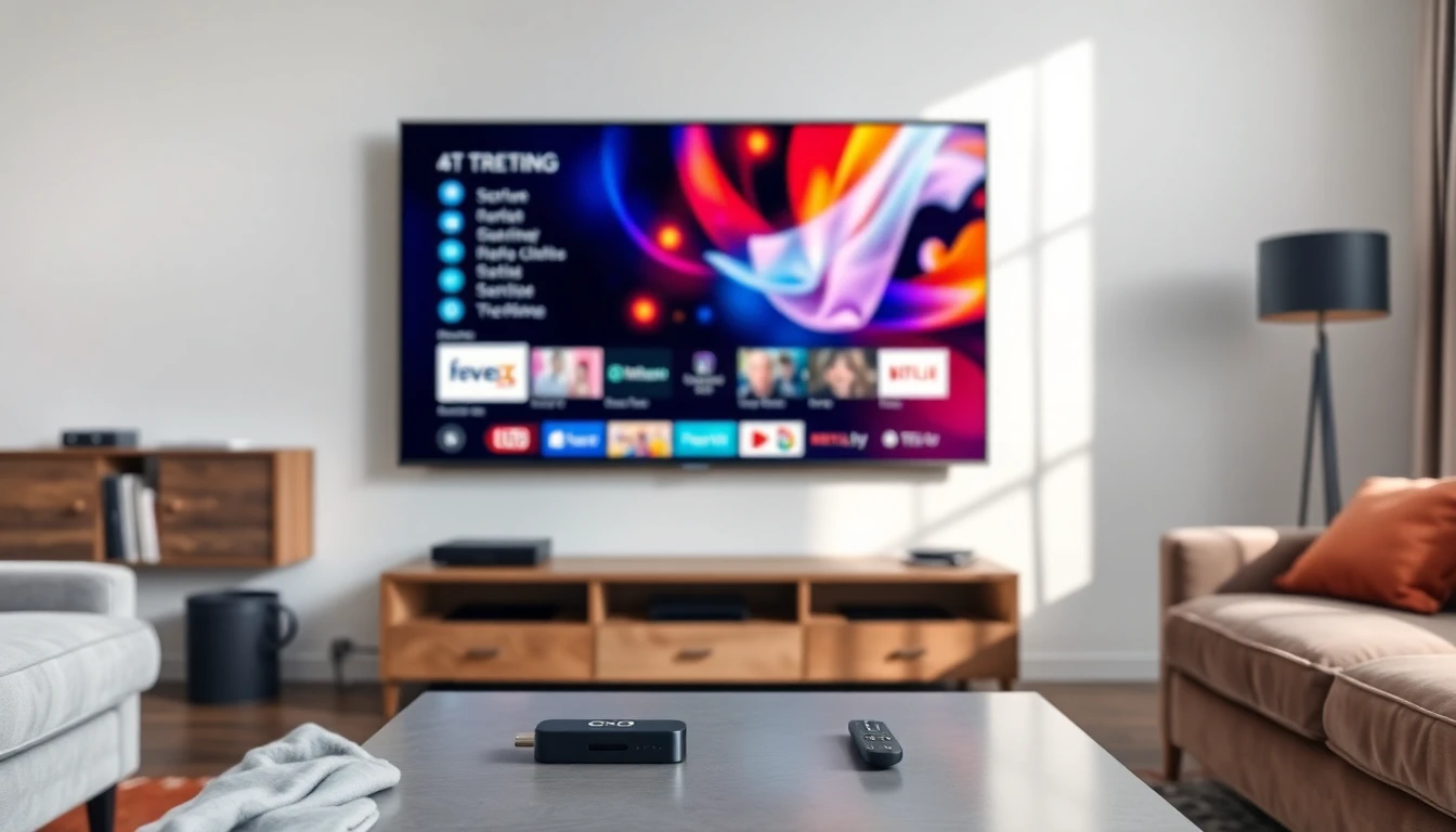 IPTV Smarters Pro setup interface on a Smart TV showing login fields for username, password, and server URL.