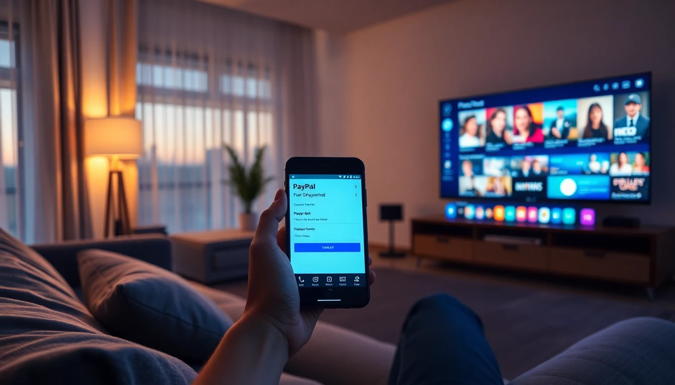 iptv abonnement PayPal paiement sécurisé en ligne