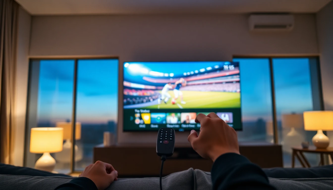 kemo iptv app interface live tv channels and epg display
