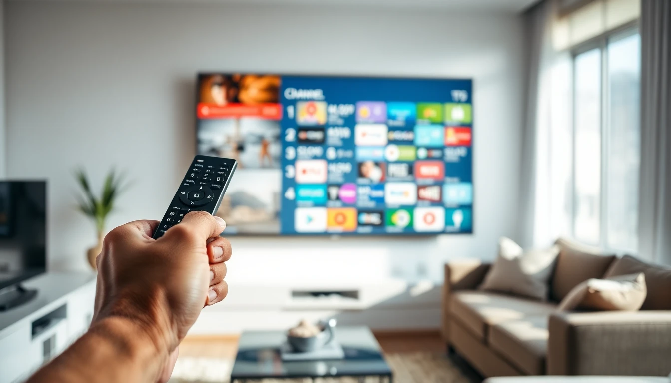 interface abonnement IPTV pro liste de chaînes dashboard IPTV