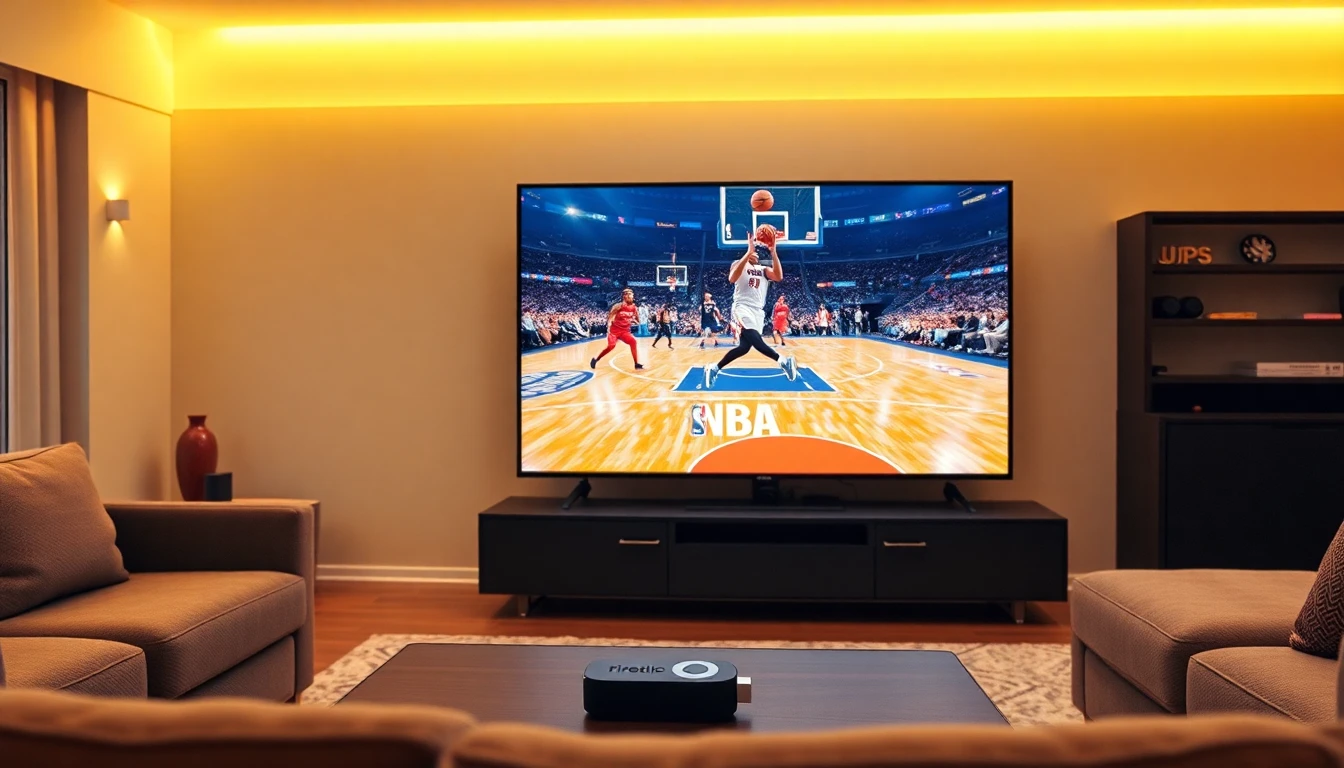 Watching NBA playoffs with a stable IPTV streaming service in USA