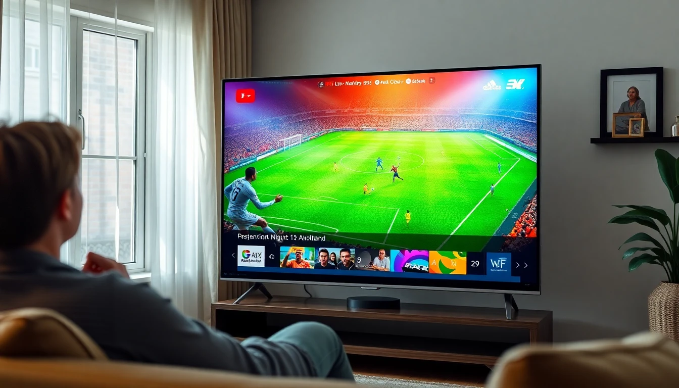 Stable IPTV streaming experience with smooth playback and no buffering on smart TV