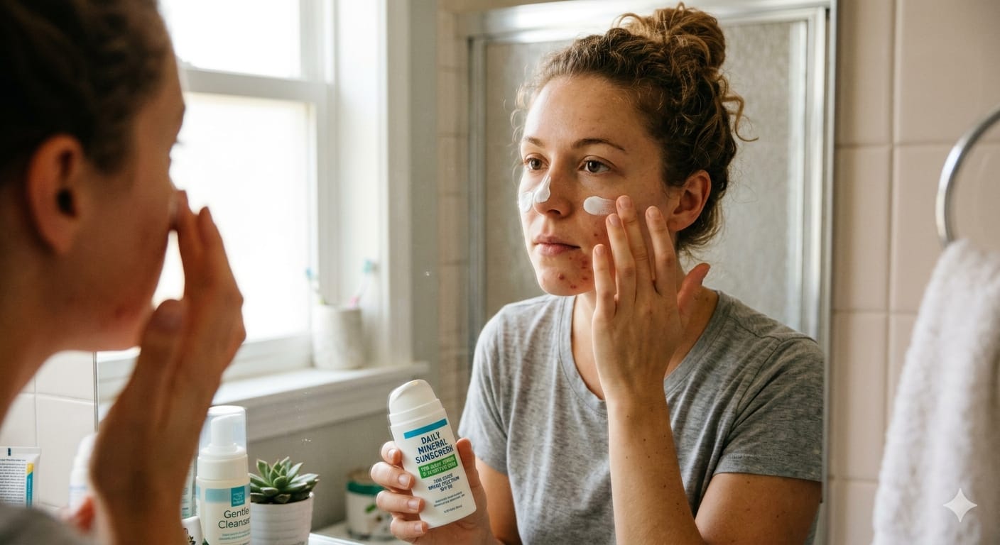 Zinc Oxide for Acne: Calming Benefits Plus Sun Protection