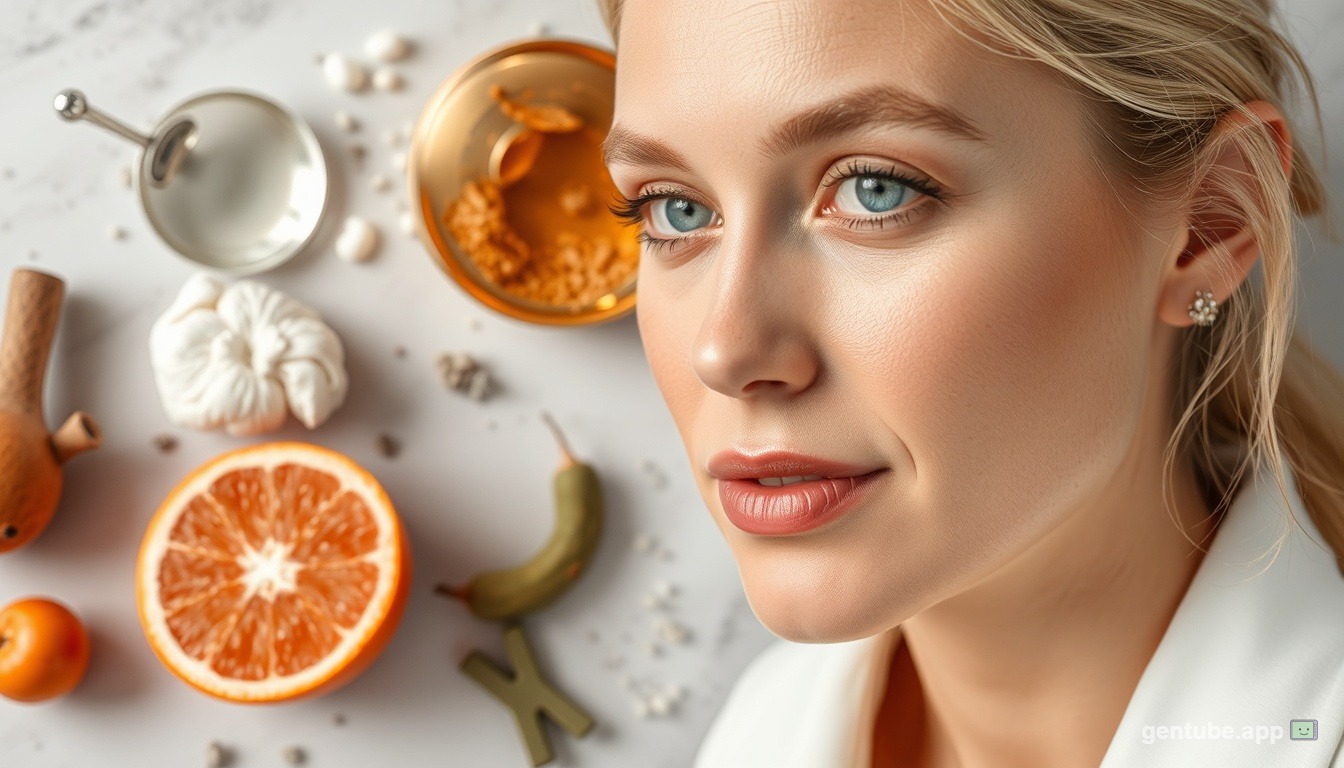 Scientifically proven anti-aging ingredients including retinoids, vitamin C, and peptides