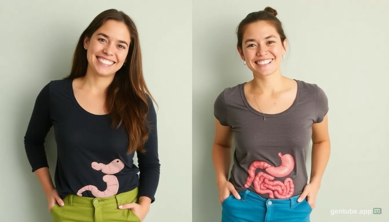 Happy healthy woman with healed gut after 7-day reset diet plan