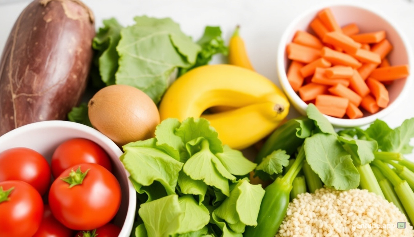 Diagram showing healthy vs unhealthy gut microbiome balance