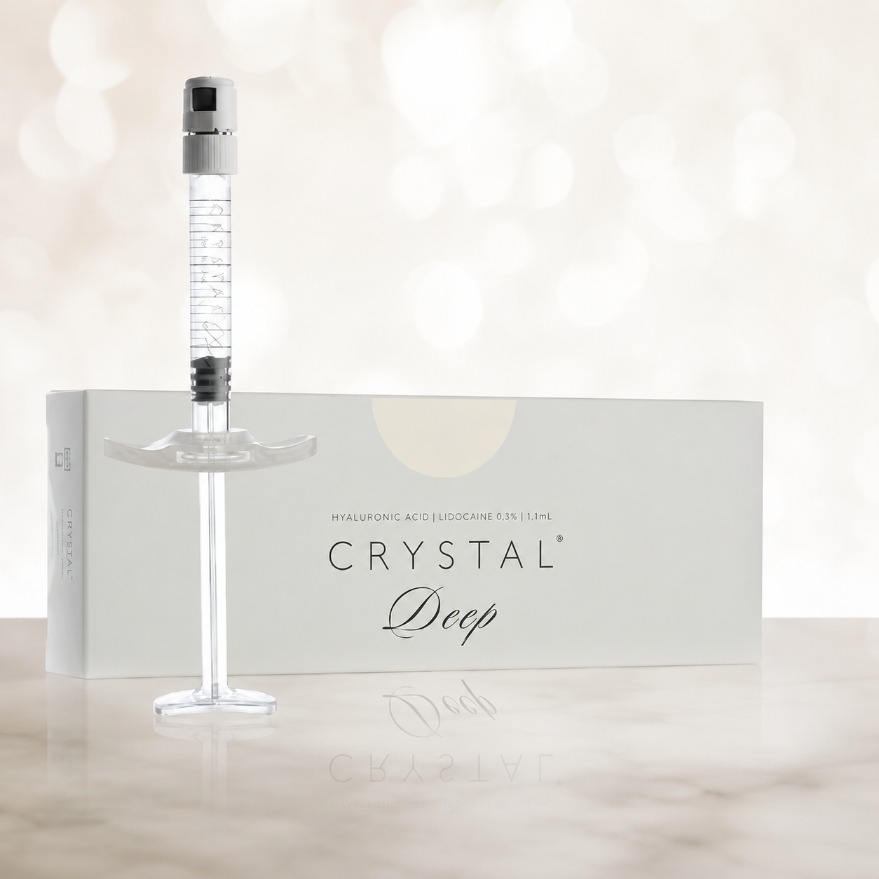 Crystal - Ácido hialurónico utilizado en Clínica Vancouver