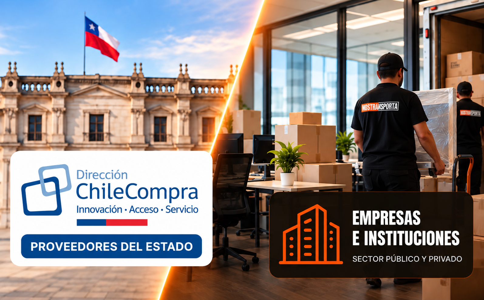 Mudanzas para empresas y oficinas Nostransporta
