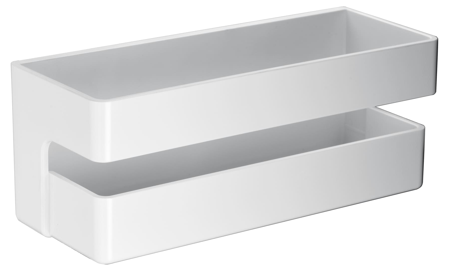 Jabonera Frontal Blanco Mate