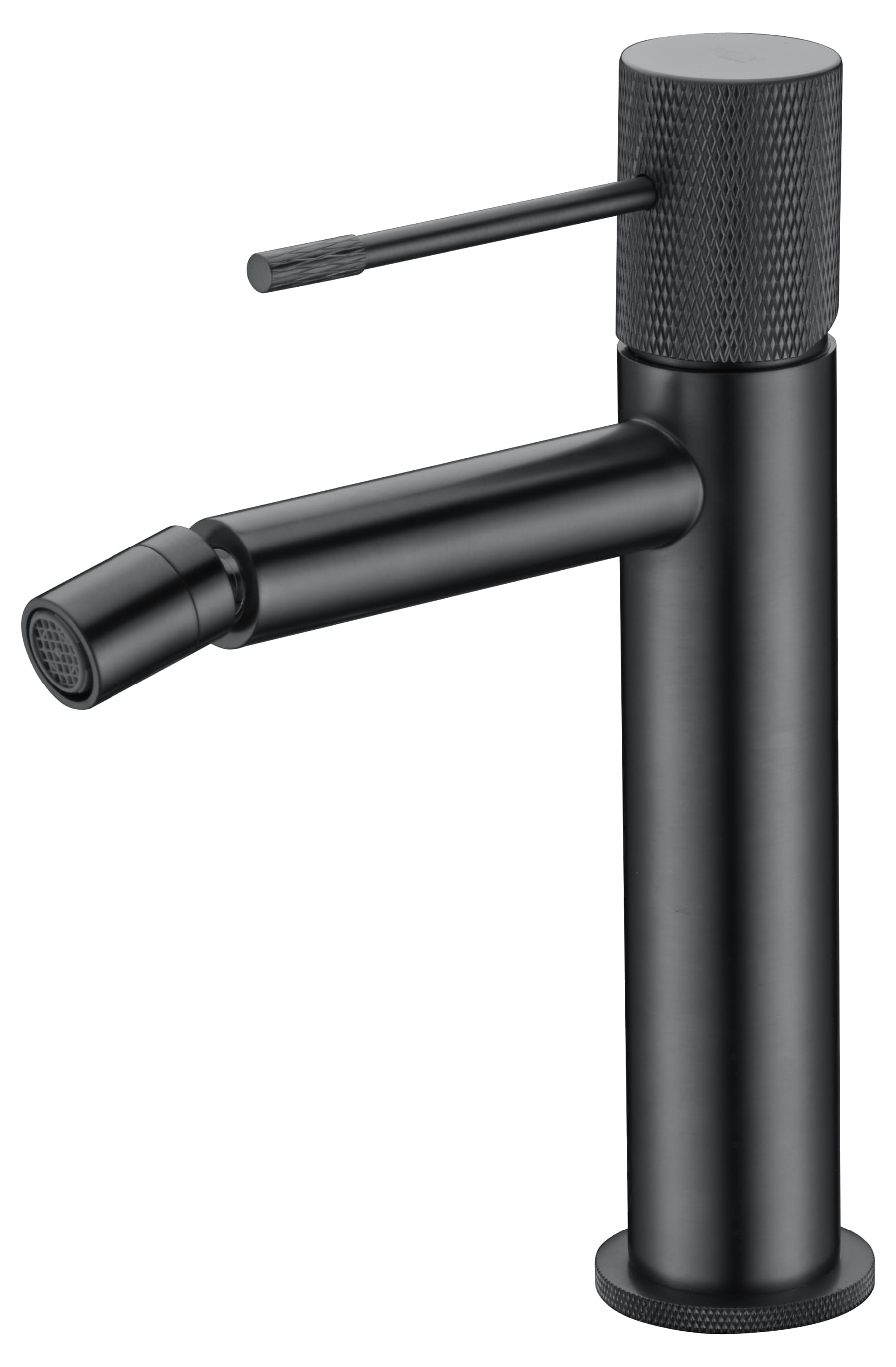 Monomando Bidé Line Black Gum Metal