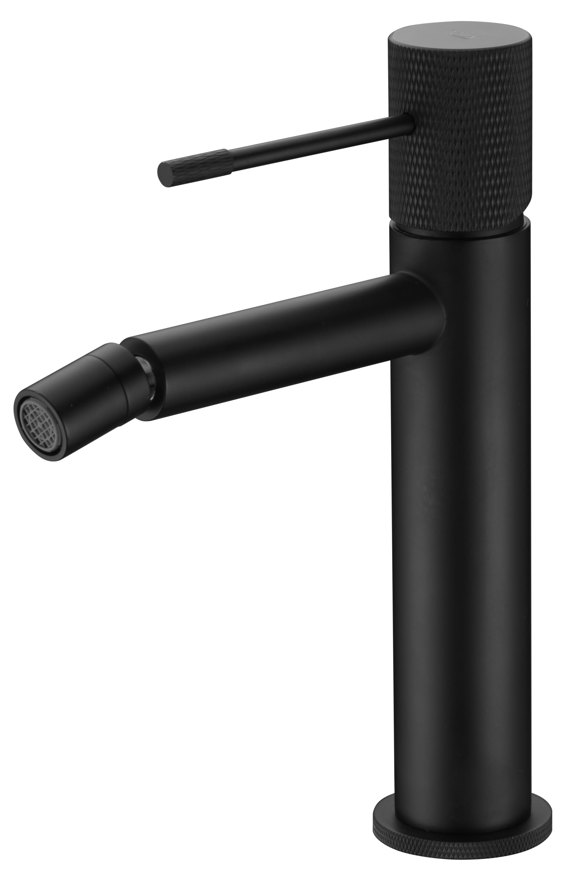 Monomando Bidé Line Negro Mate