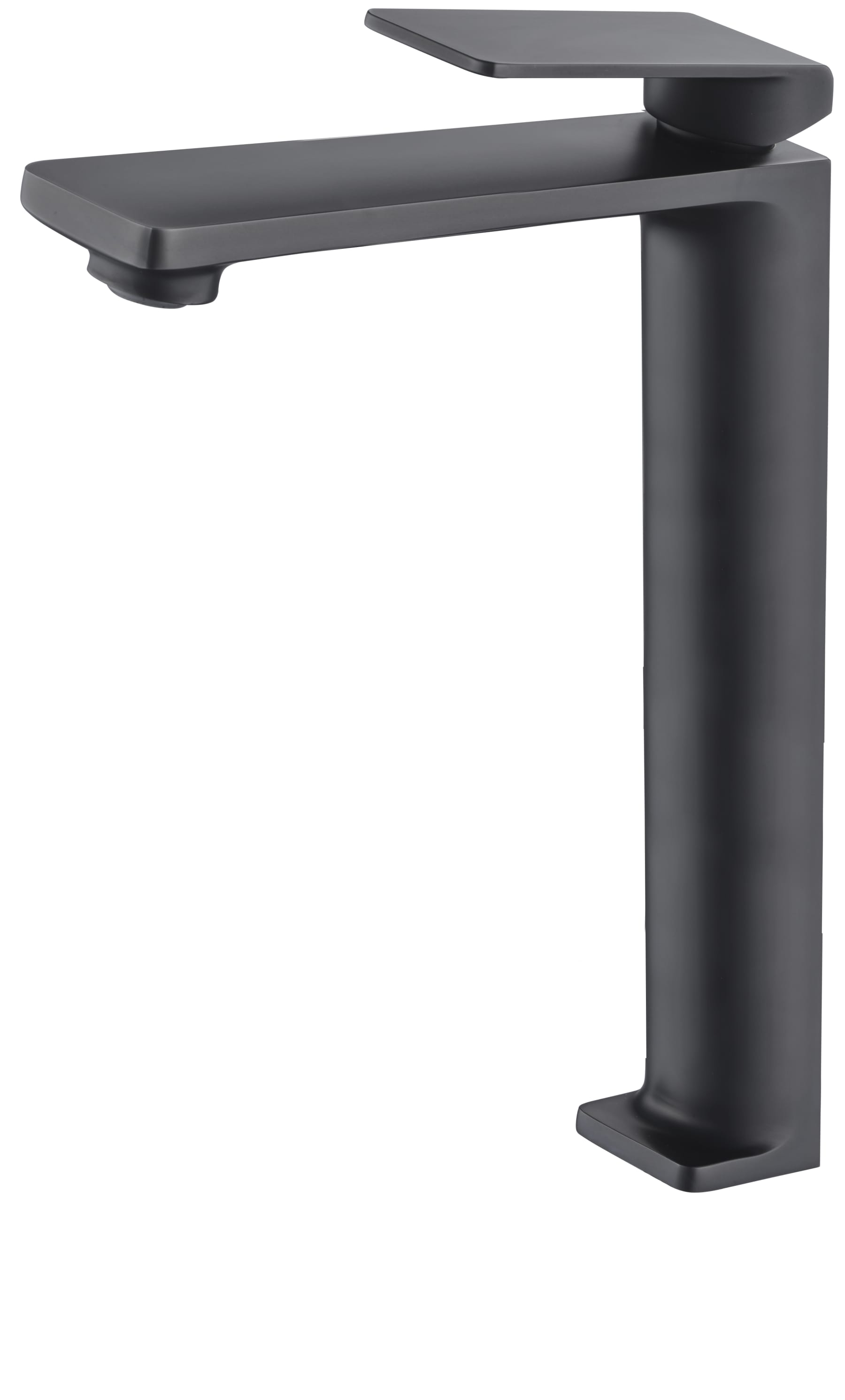 Monomando Lavabo Extra-Alto Fiyi Negro Mate